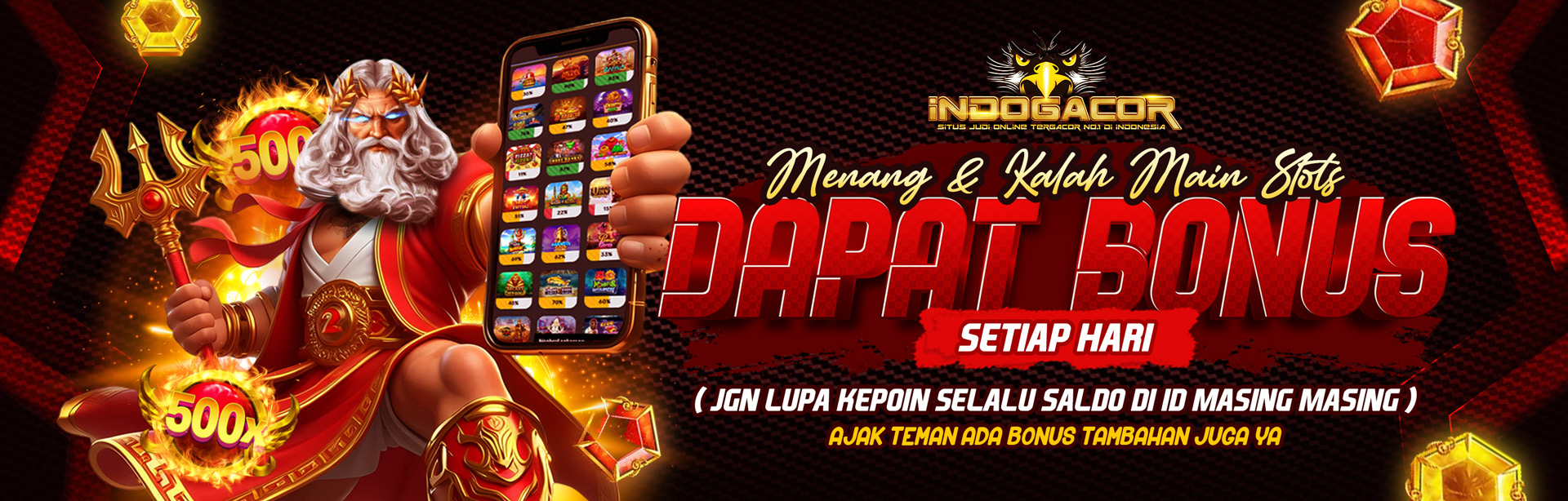 rollingan slot harian